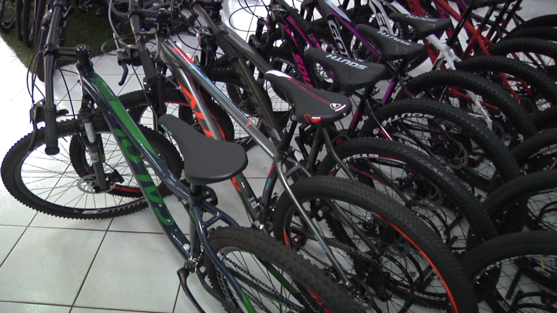 Vendas de bicicletas disparam durante pandemia Vendas de bicicletas disparam durante pandemia